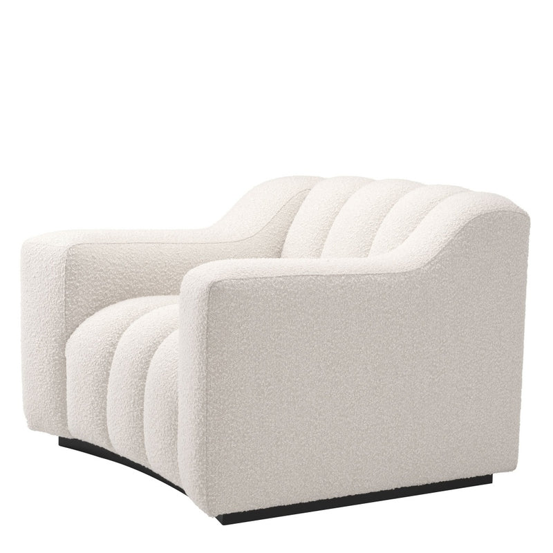 Chair Eichholtz Kelly Bouclé cream