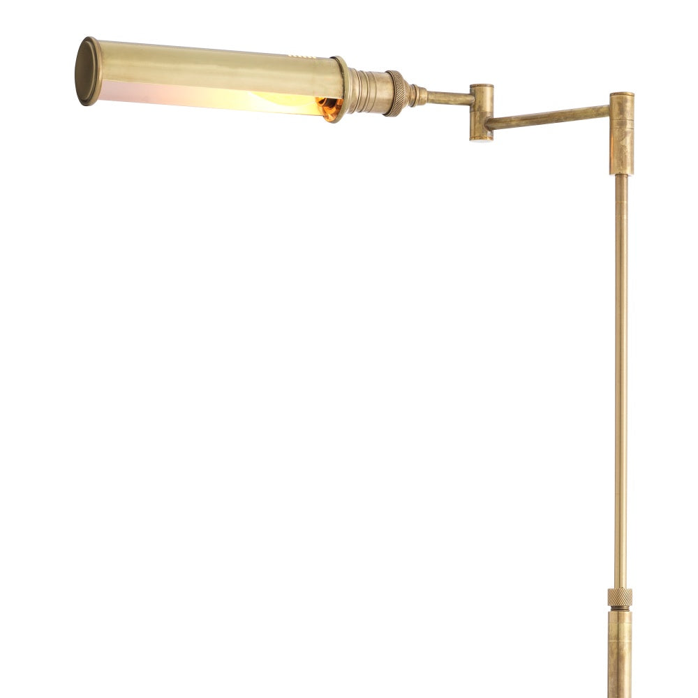 floor lamp leeslamp eichholtz Kingston goudkleurig
