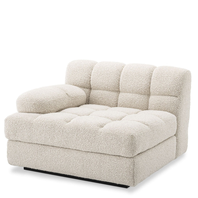 Sofa Eichholtz Dean left Bouclé cream