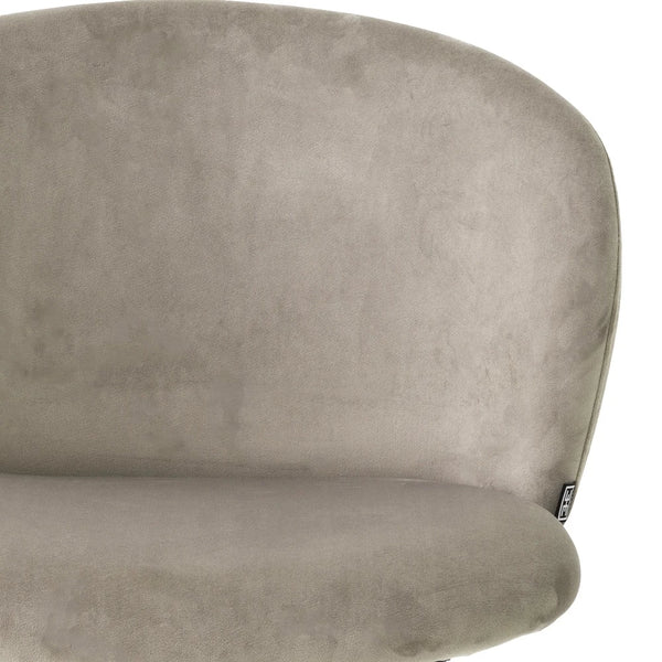 counter stool aanrechtstoel volante eichholtz velvet beige