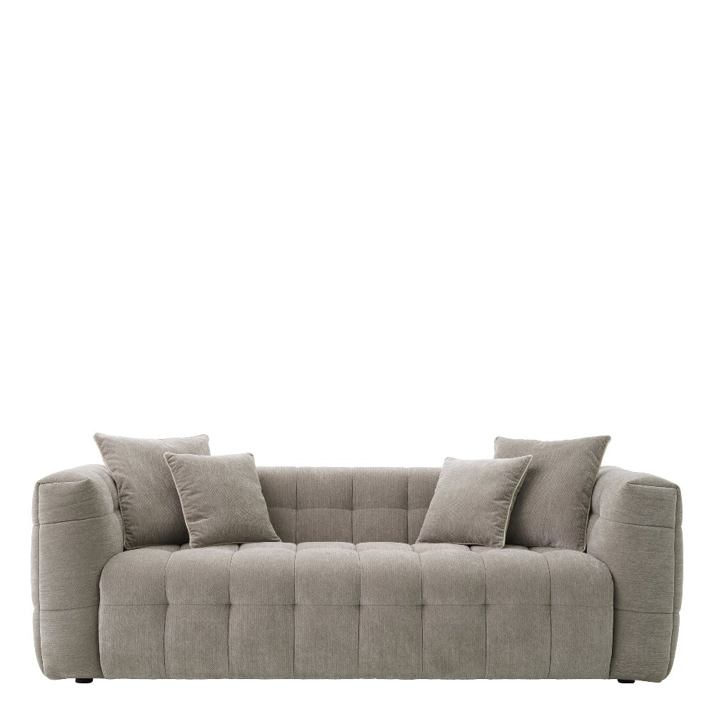 sofa bank zitmeubilair eichholtz breva pavilion grey
