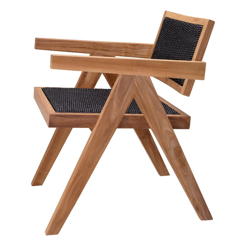 Outdoor dining chair Eichholtz Kristo black