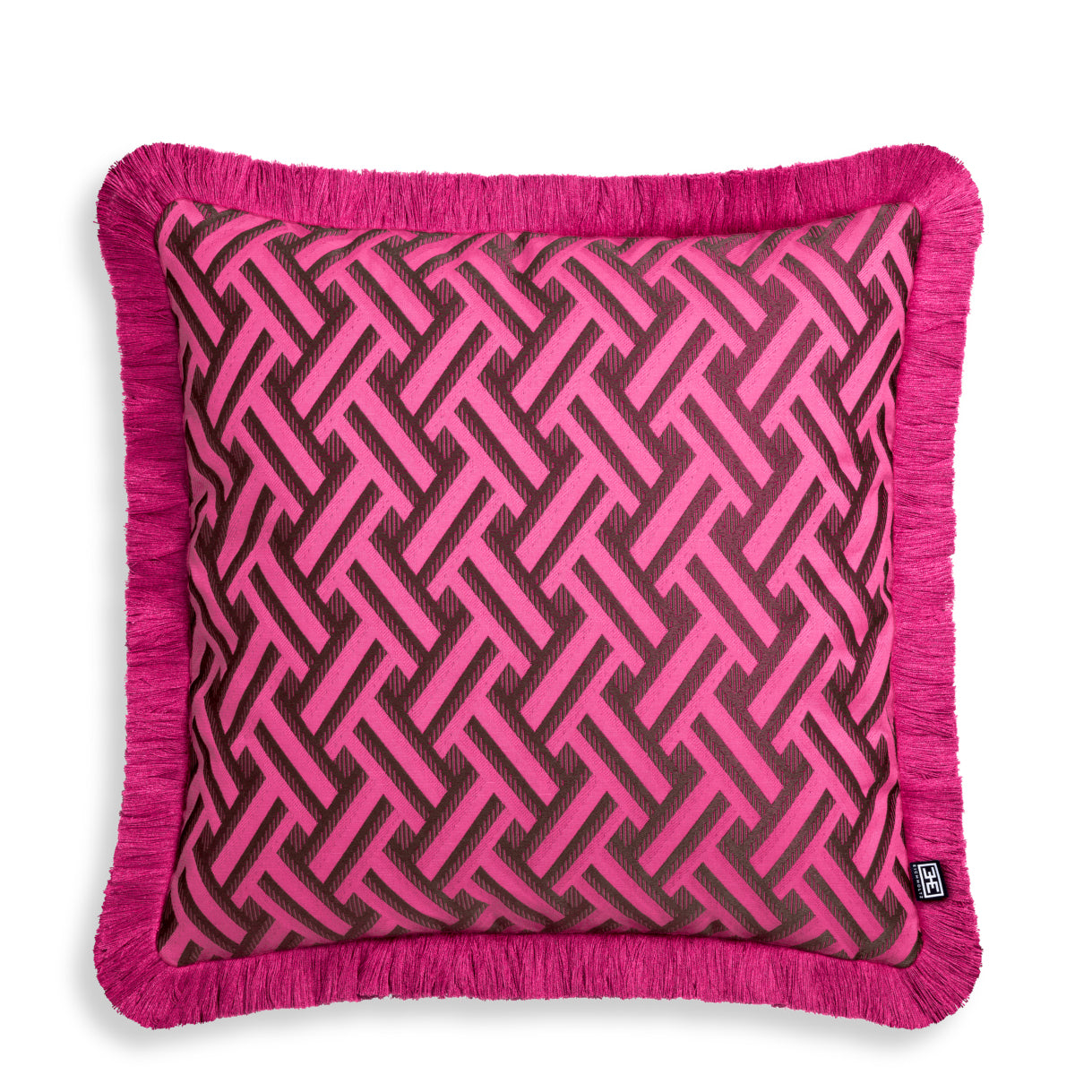 sierkussen eichholtz Doris pink s cushion fuchsia donkerroze 