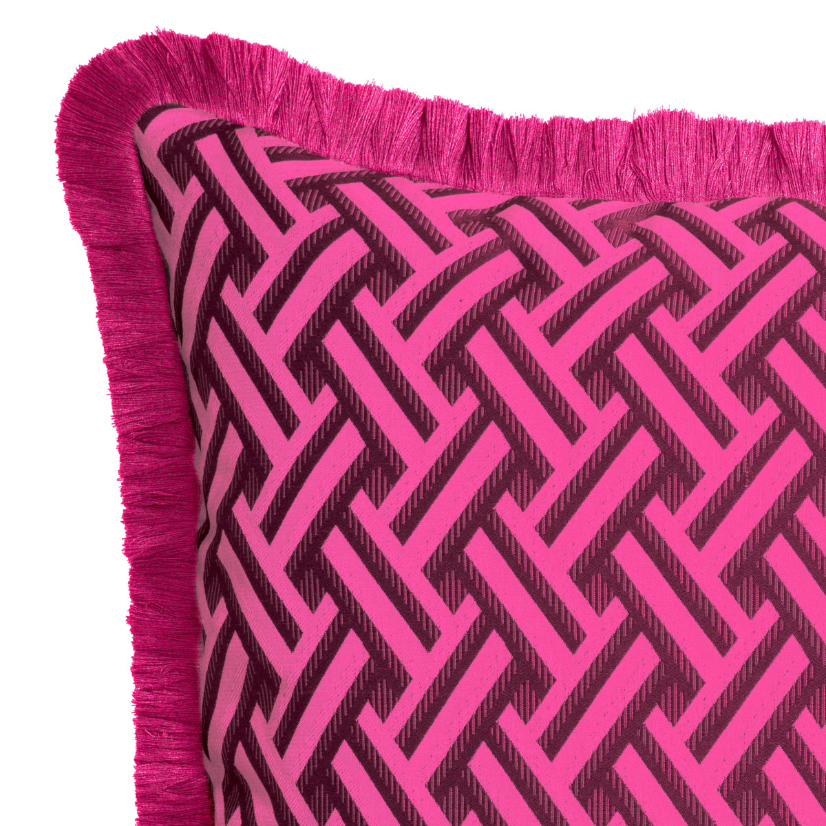sierkussen eichholtz Doris pink s cushion fuchsia donkerroze
