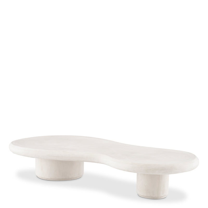 Outdoor coffee table Eichholtz Erato smooth cream