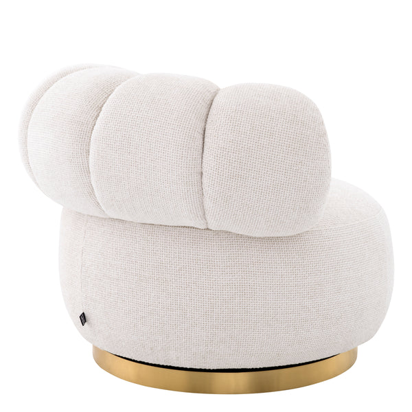 swivel chair draaistoel eichholtz phedra lyssa off-white bloemvorm