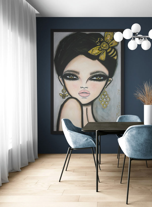 Woven Wall Art Wendy Buiter Queen B