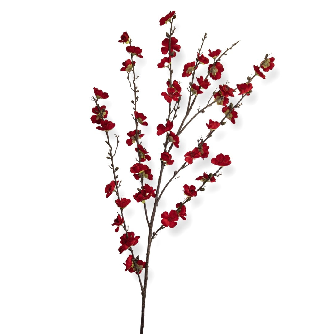 Silk flower branch cherry blossom XL