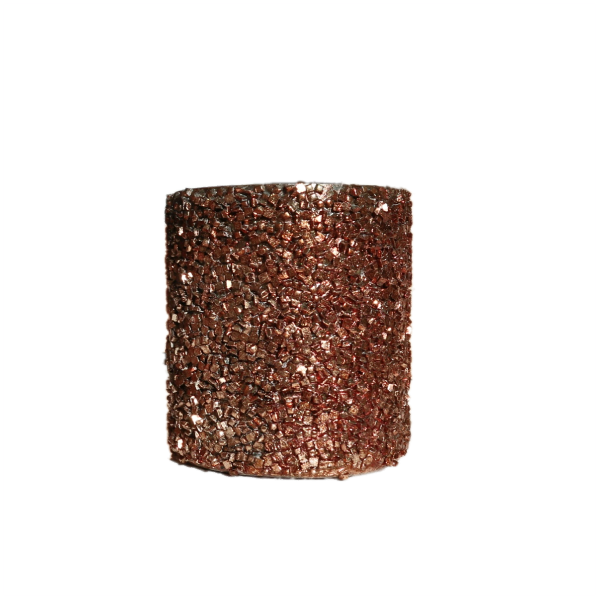 Tealight holder Stone copper M