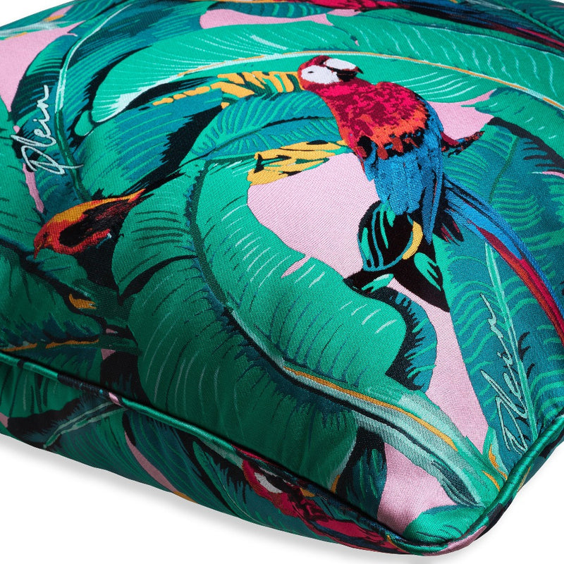 philipp plein sierkussen parrot papegaai zijde