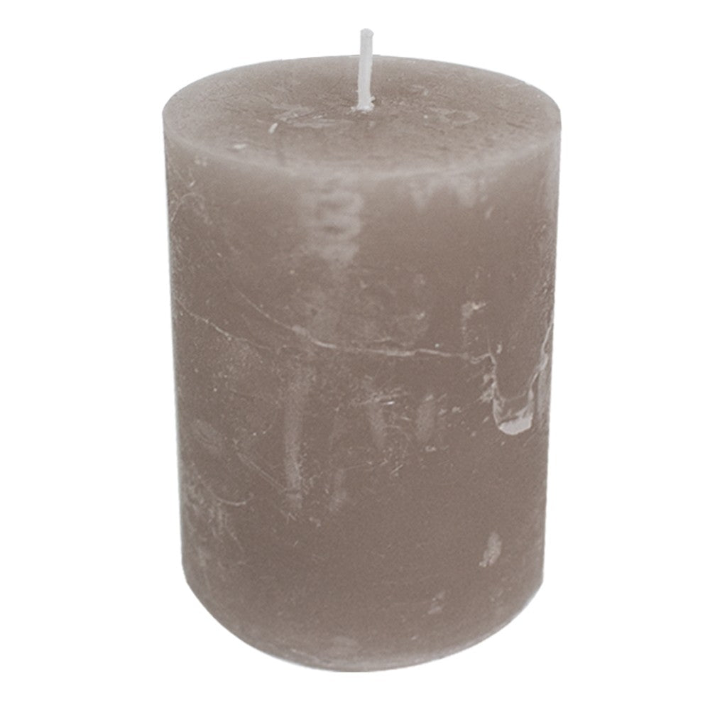 Candle Ø10 x 20 cm Taupe