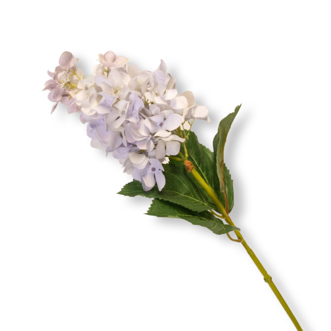 Silk flower branch Panicle Hydrangea Lilac