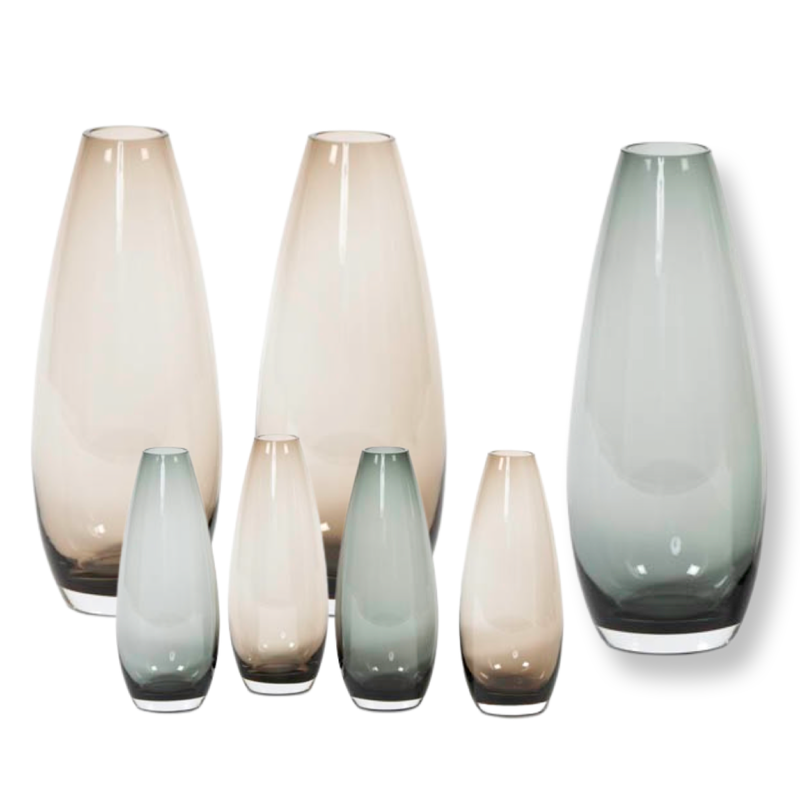 druppel teardrop vaas classic neutrals dekocandle