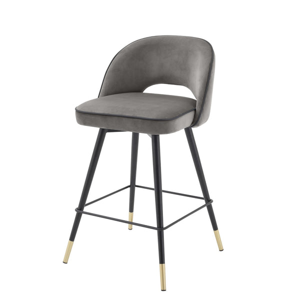 Counter stool Eichholtz Cliff set of 2 savona grey