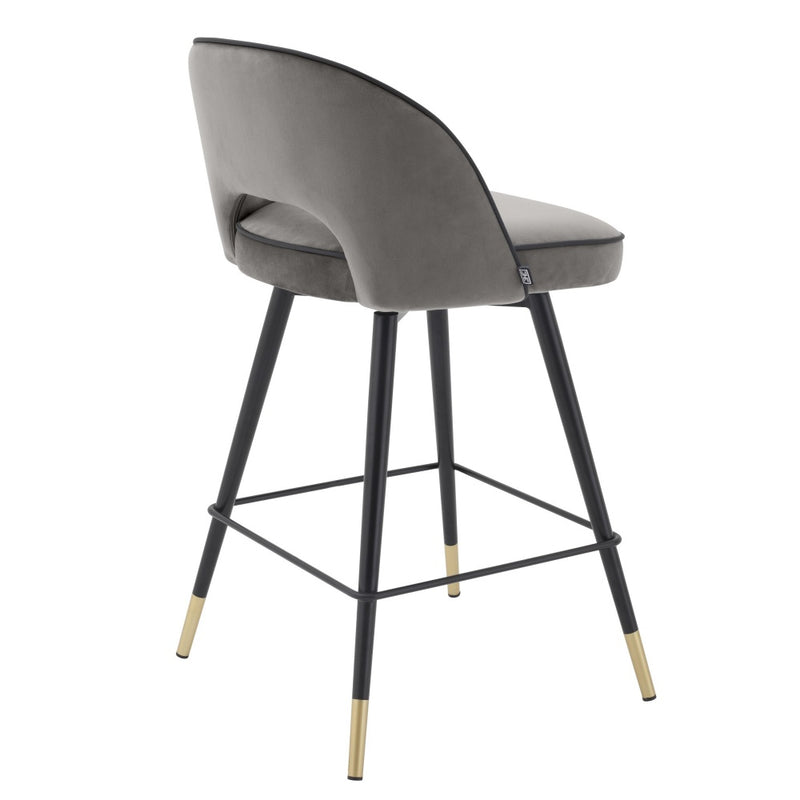 Counter stool Eichholtz Cliff set of 2 savona grey