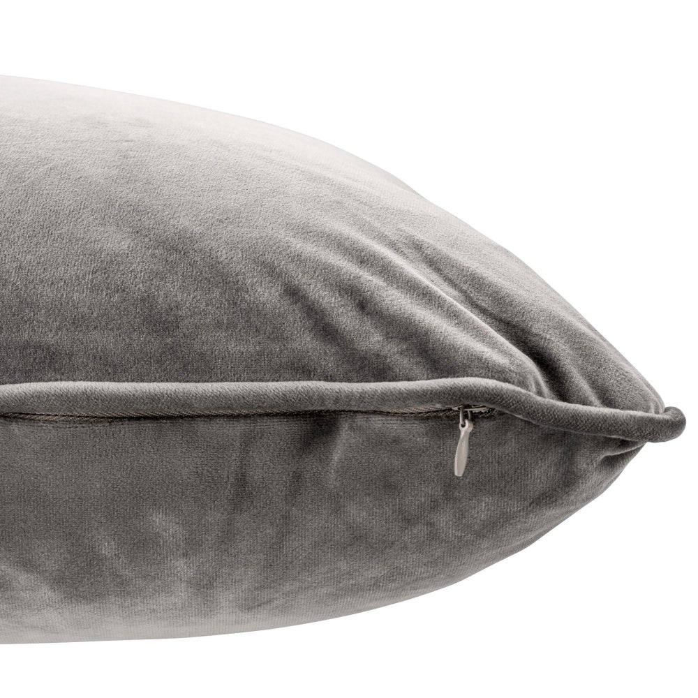 Cushion Eichholtz Roche porpoise grey velvet