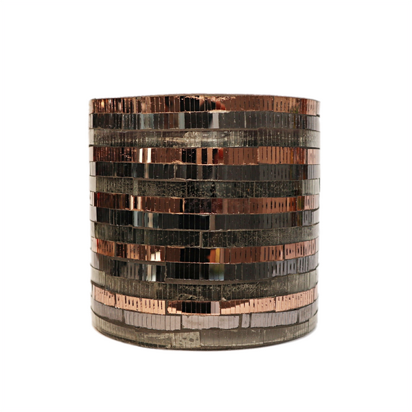 Outdoor Candle Mosaic Copper M