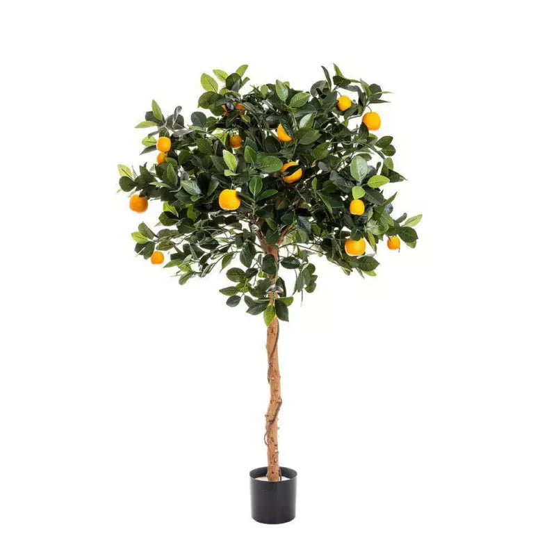 Planta artificial de lujo Naranja 120 cm