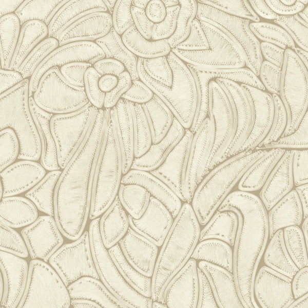 Arte Behang Manila Flore 64541 bone