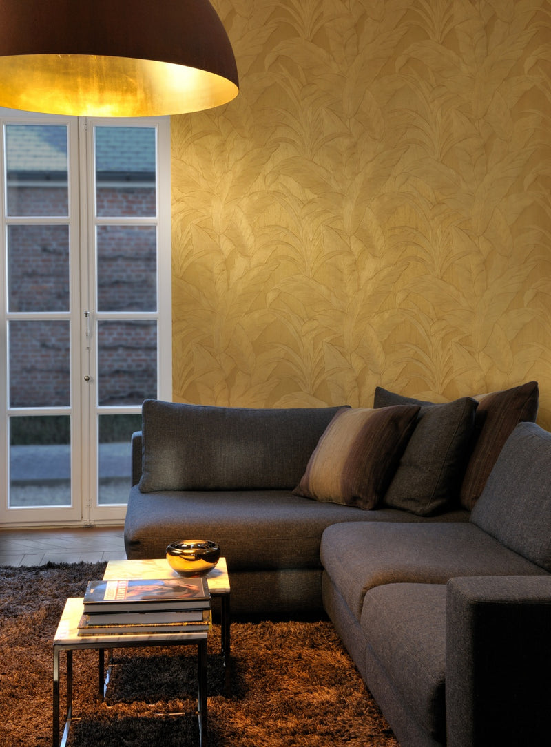 Arte Behang Monsoon 2.0 Musa 75004B Gold Leaf